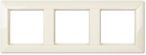 Рамка универсальная Jung EcoProfi 3-м. слоновая кость картинка